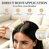 2-in-1 Scalp Massager Comb & Oil Applicator | Mess-Free Hair Oiling Tool